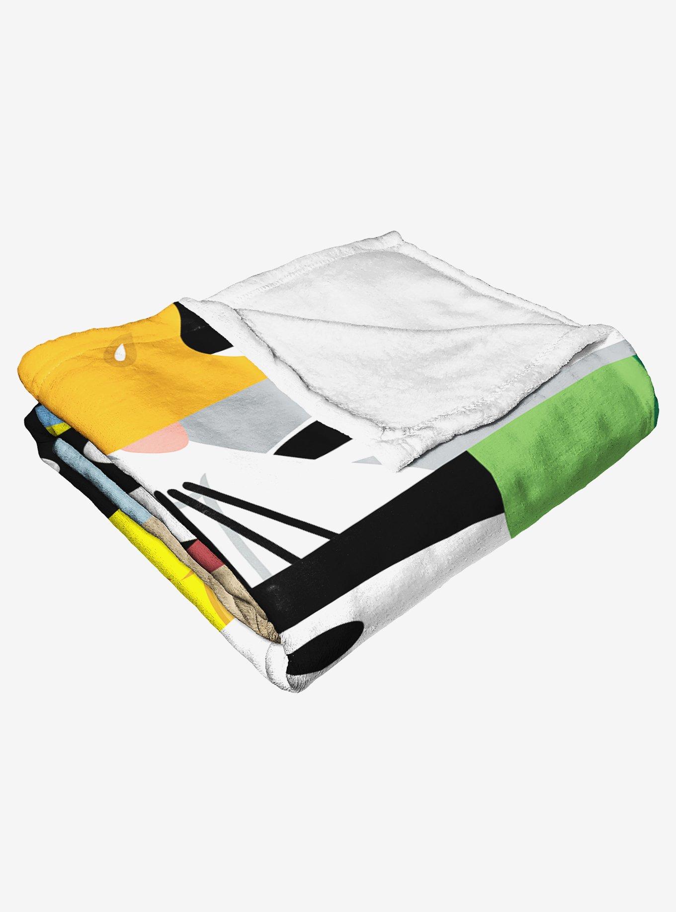 Looney Tunes Technicolor Tunes Throw Blanket, , alternate