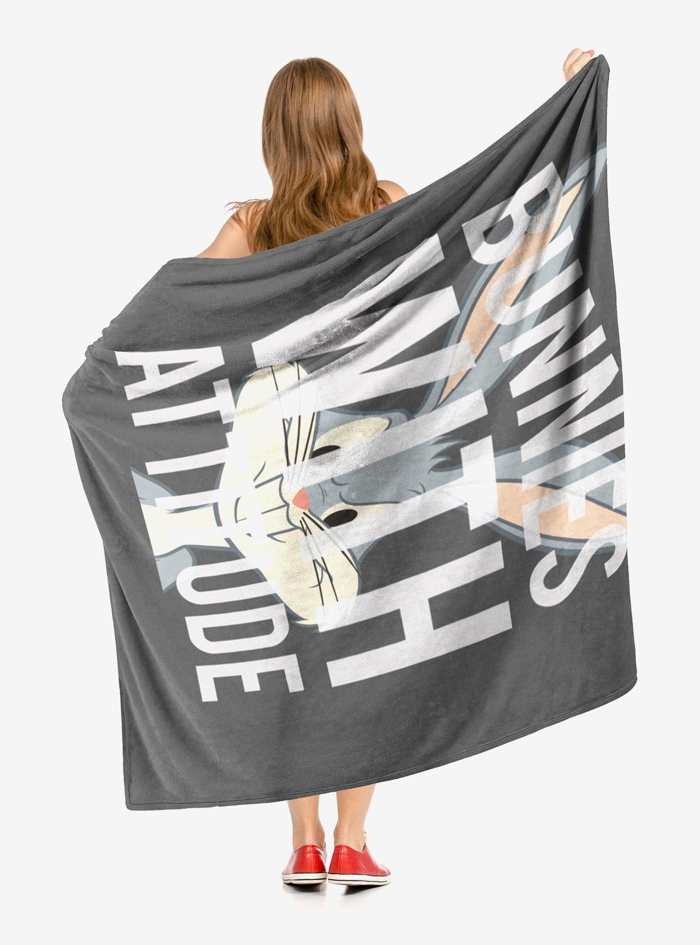 Looney Tunesattitude Throw Blanket, , hi-res