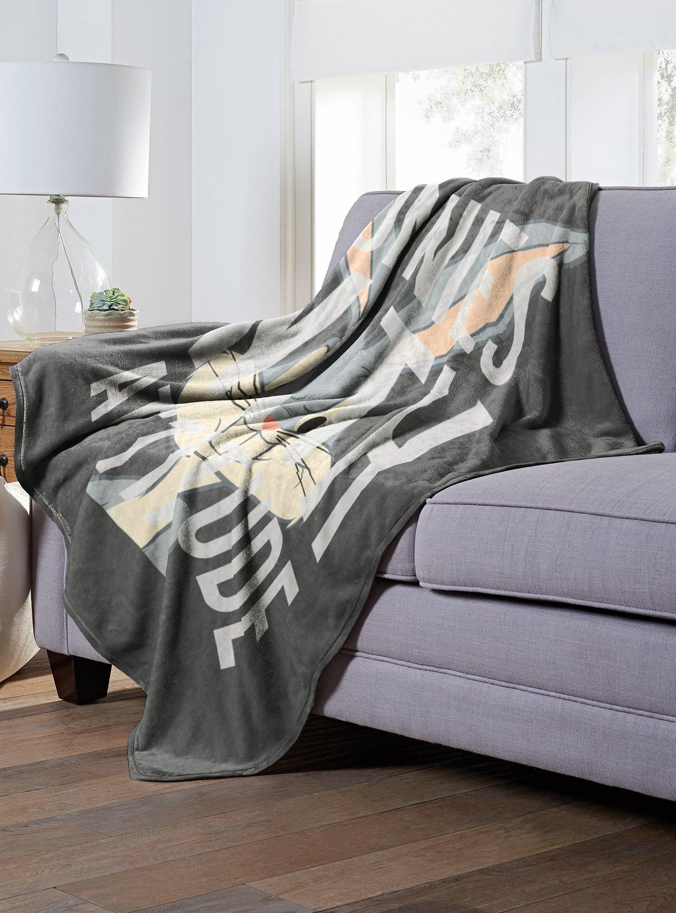 Looney Tunesattitude Throw Blanket, , alternate
