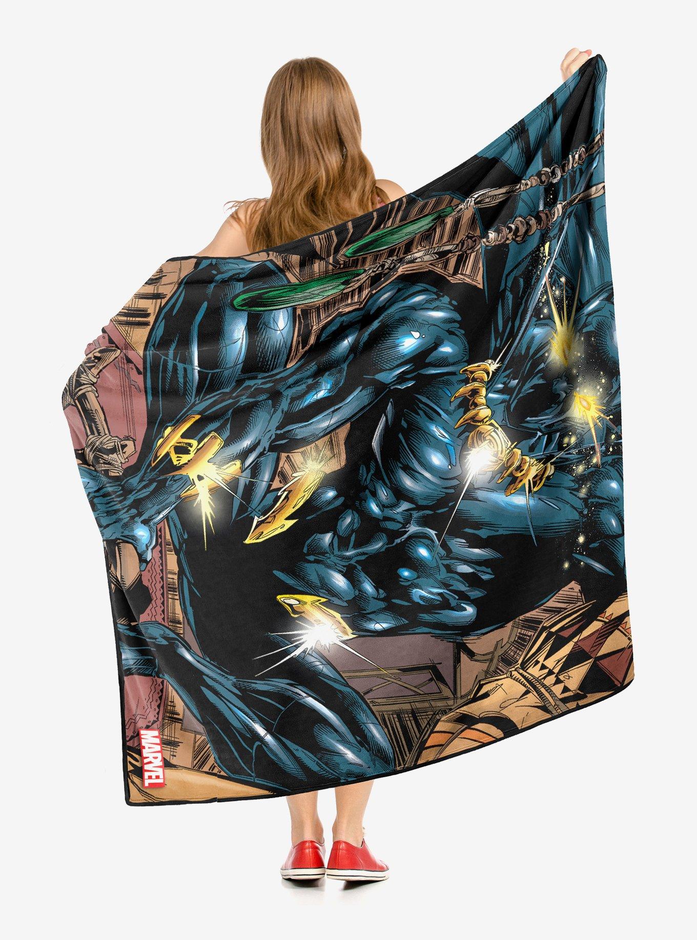 Marvel Black Panther Wealth Of Wakanda Throw Blanket, , alternate
