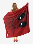 Marvel Deadpool Flourishing Deadpool Throw Blanket, , alternate