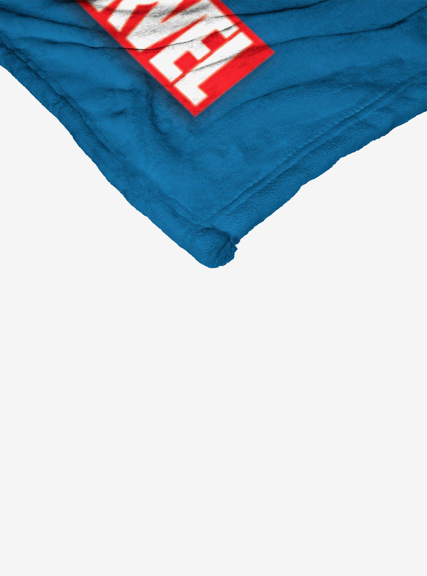 Marvel Future Fight Avengers Stickers Throw Blanket, , alternate