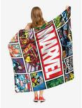 Marvel Future Fight Comic History Throw Blanket, , alternate