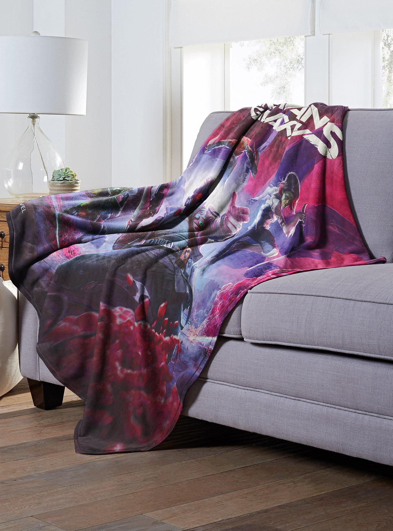 Marvel Guardians Of The Galaxy Guardian Gamers Throw Blanket, , alternate