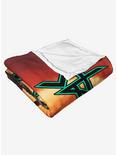 Marvel Guardians Of The Galaxy Space Rider Throw Blanket, , alternate