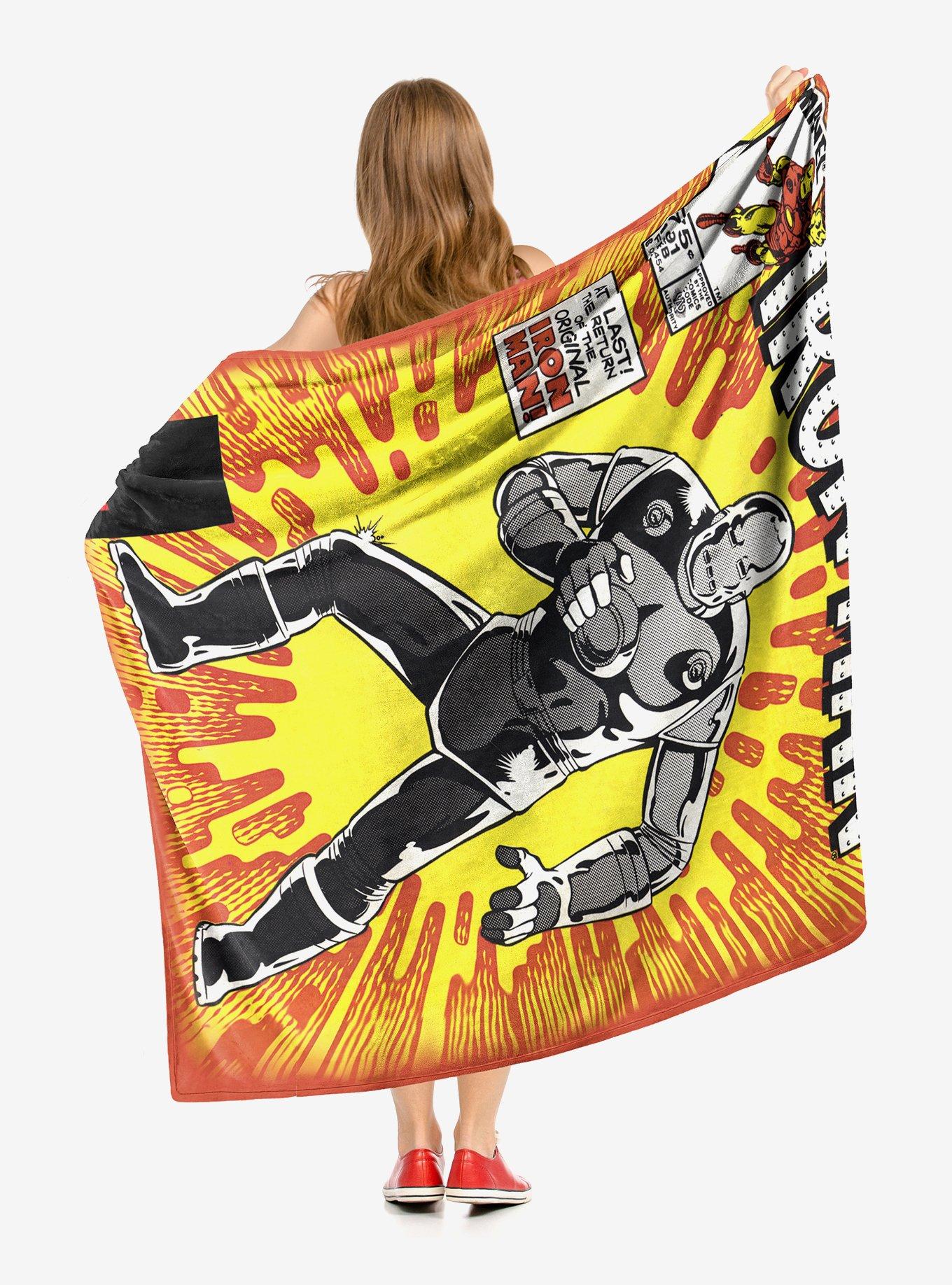 Marvel Iron Man Original Throw Blanket, , alternate