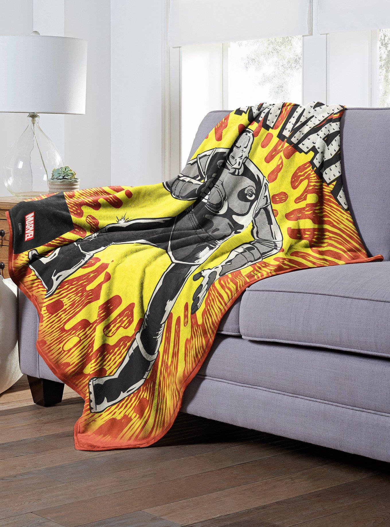 Marvel Iron Man Original Throw Blanket, , alternate