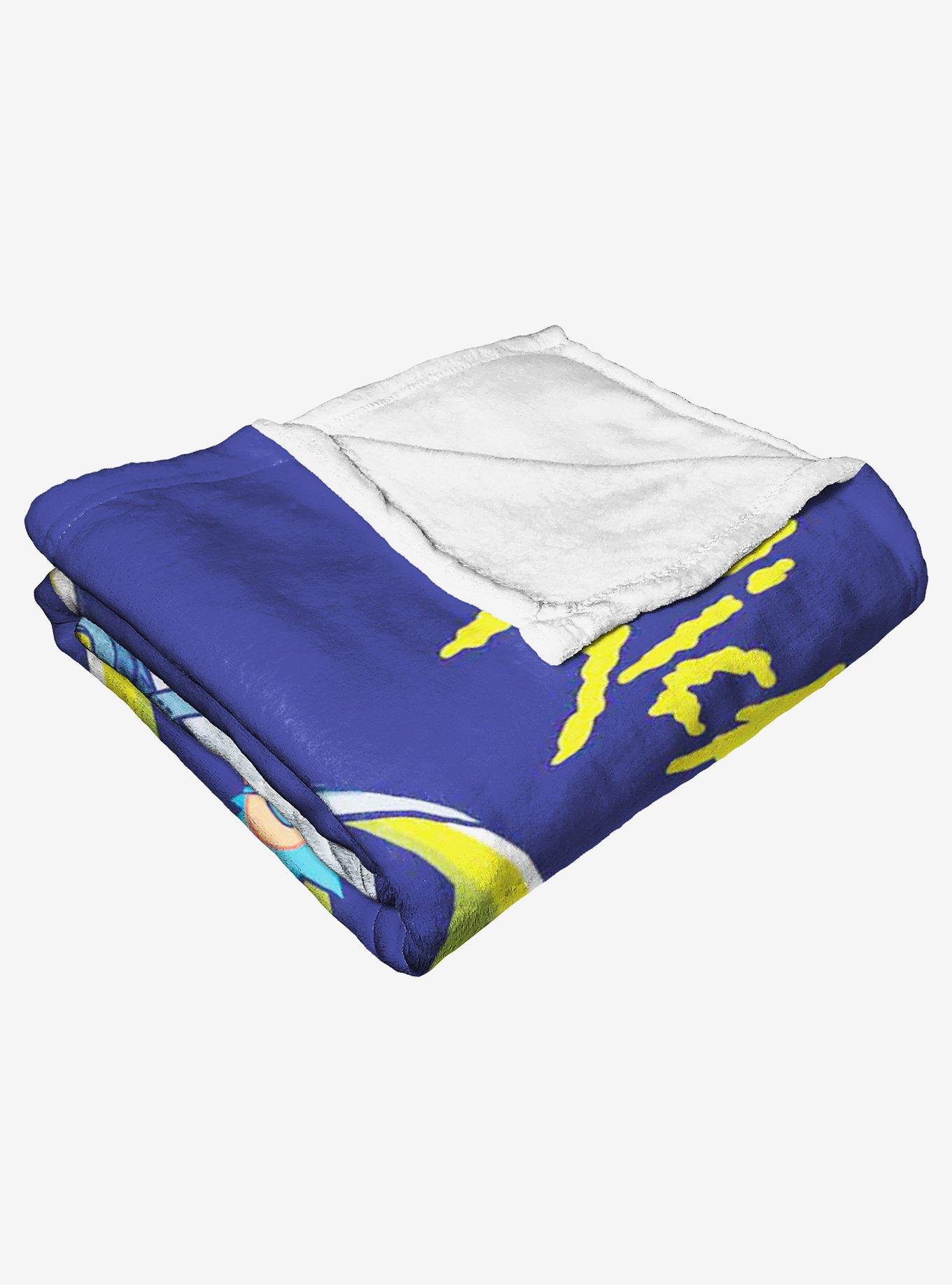 Rick And Morty Falling Apart Throw Blanket, , alternate