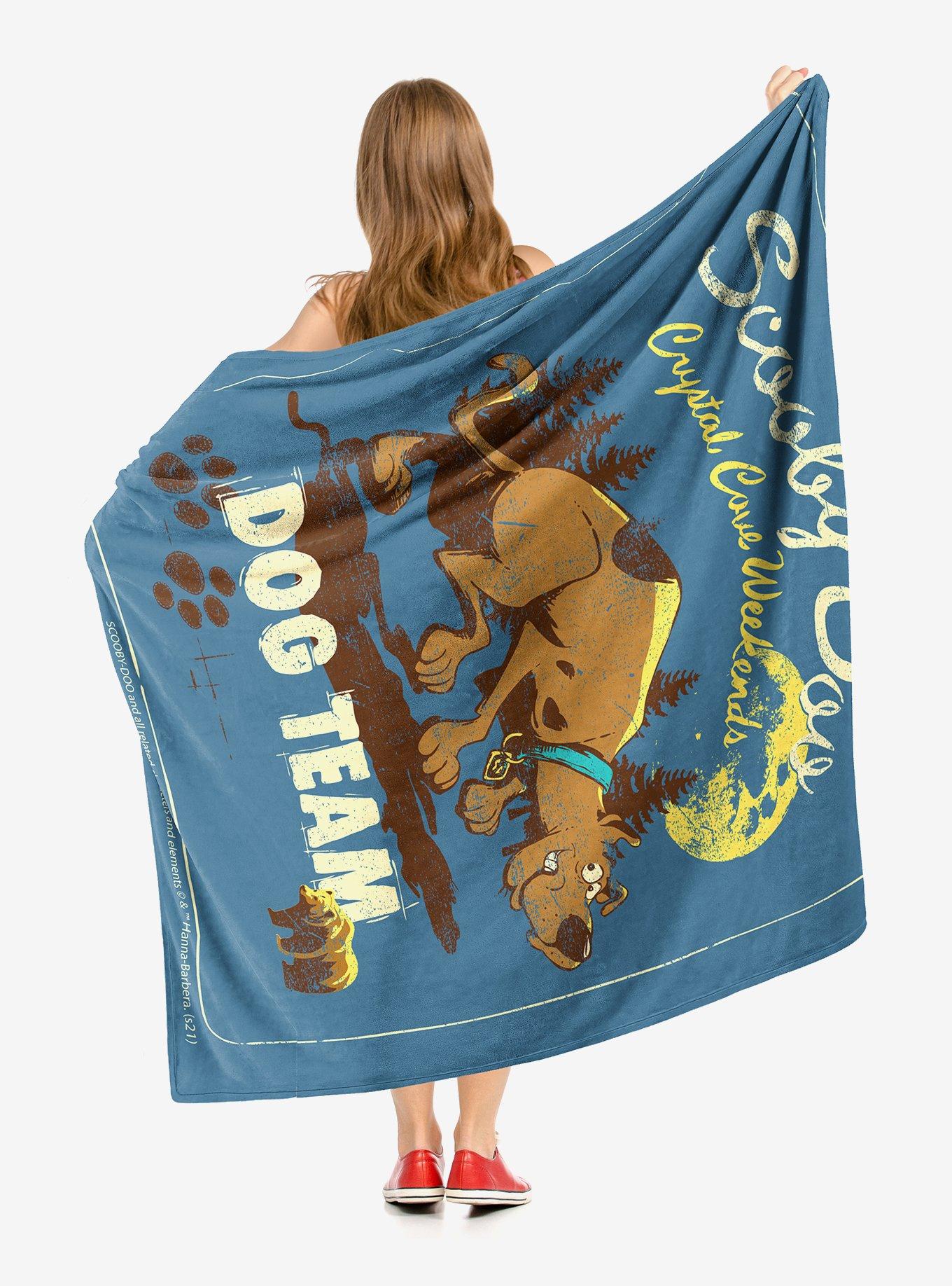 Scooby-Doo Dog Team Throw Blanket, , hi-res