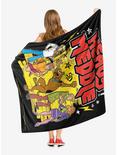 Scooby-Doo Heavy Meddle Throw Blanket, , alternate