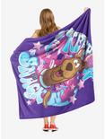 Scooby-Doo Keep Snackin Throw Blanket, , alternate