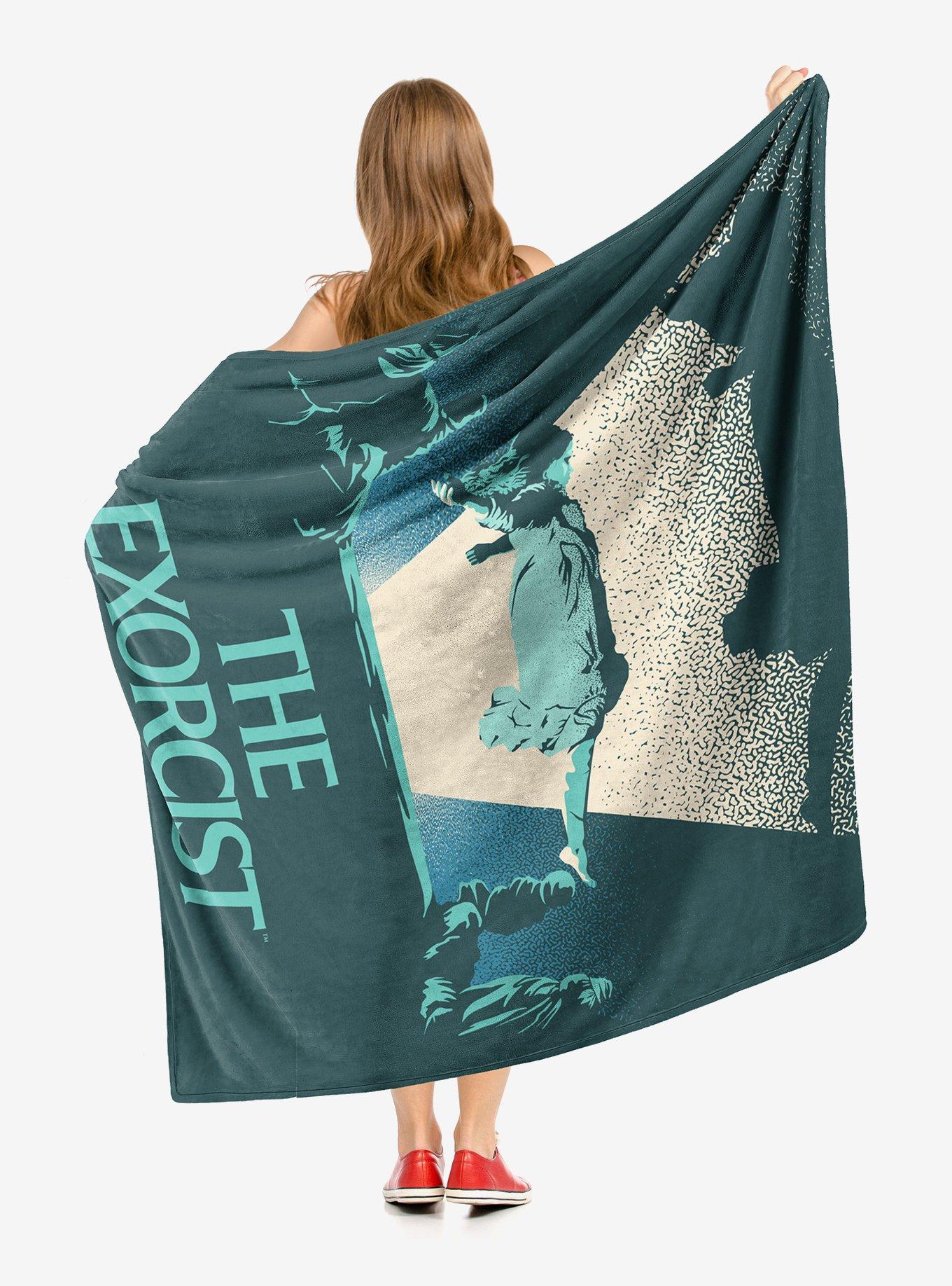 The Exorcist Poster Throw Blanket, , hi-res