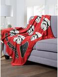Star Wars Bah Humbug Throw Blanket, , alternate