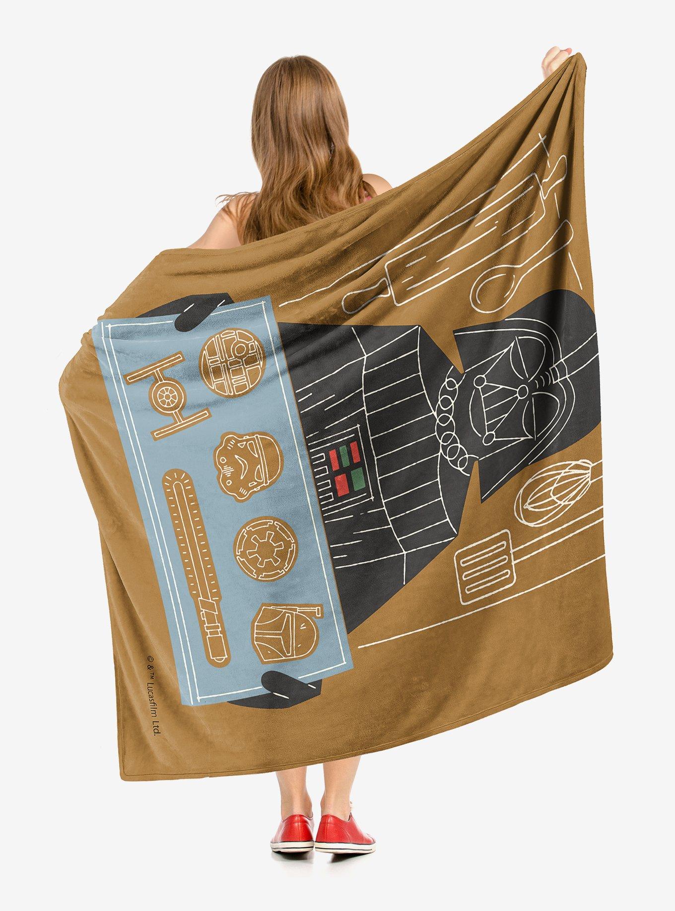 Star Wars Dark Side Cookies Throw Blanket, , alternate