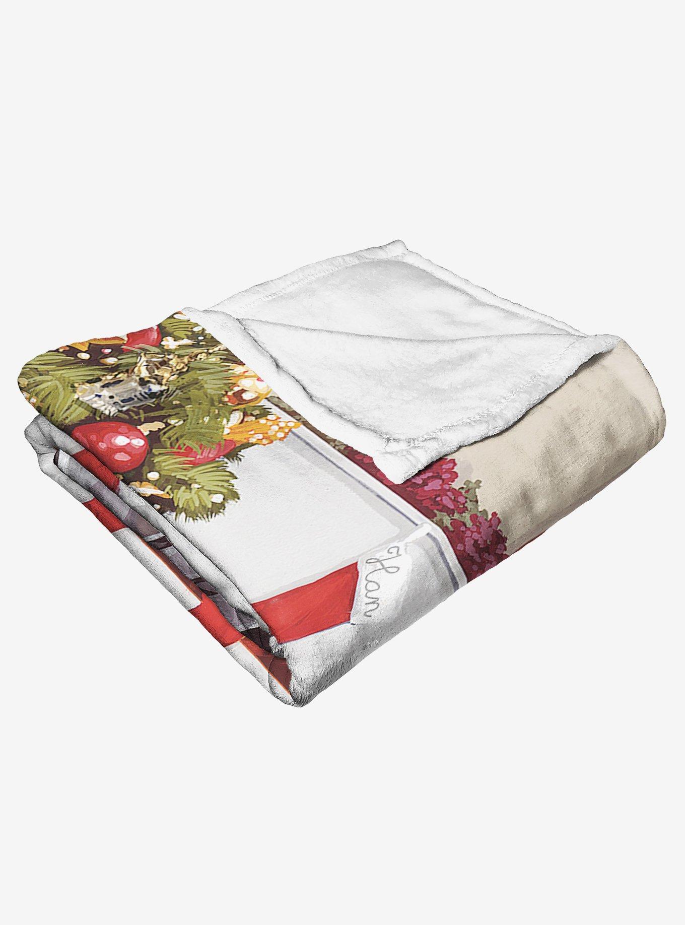 Star Wars Festive Sith Throw Blanket, , alternate