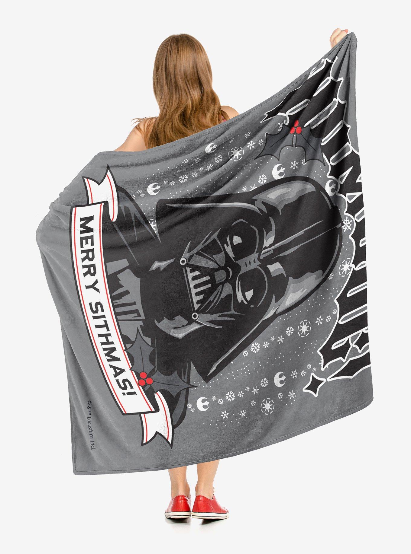 Star Wars Merry Sithmas Throw Blanket, , hi-res