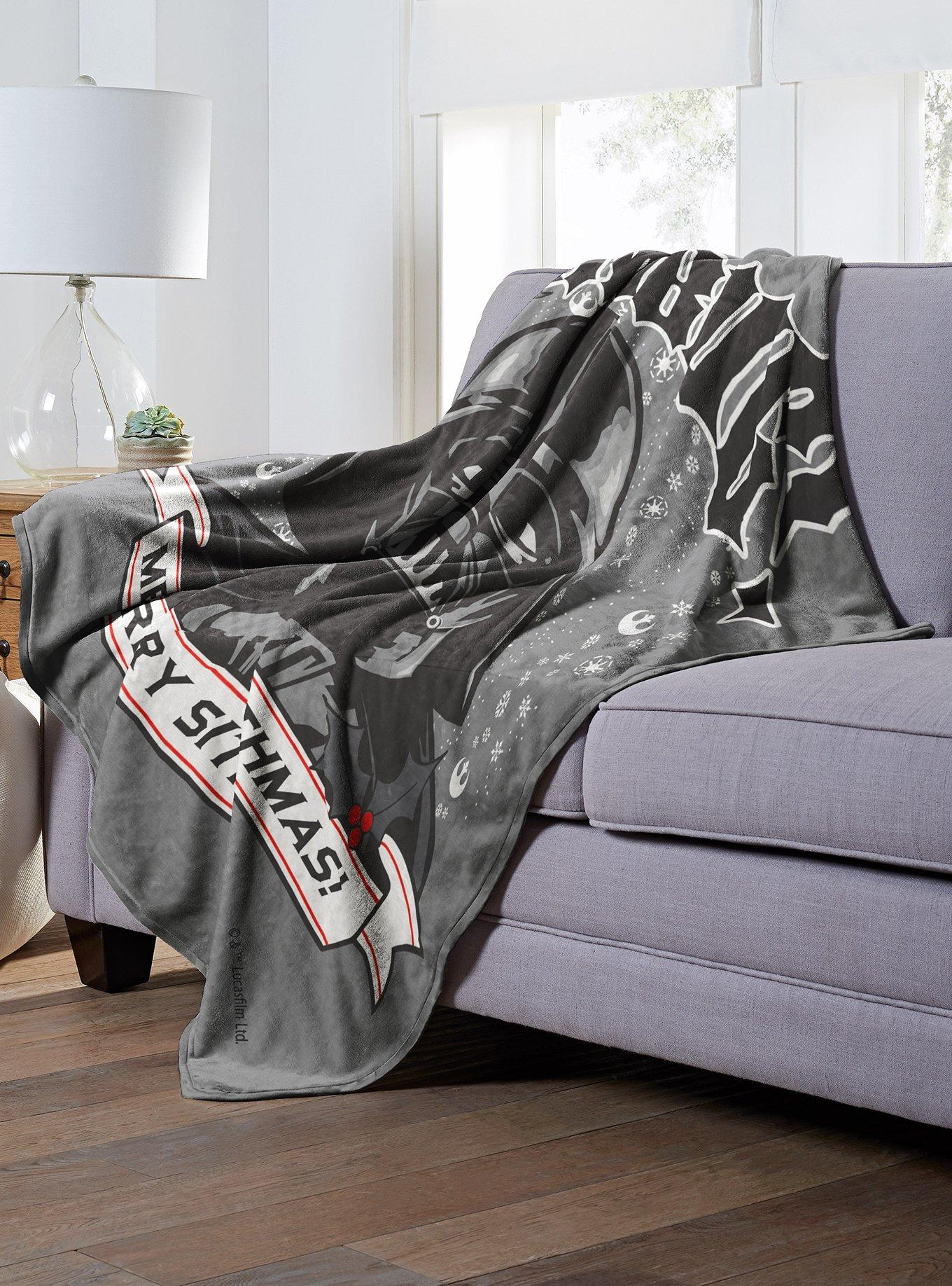 Star Wars Merry Sithmas Throw Blanket, , alternate