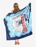 Star Wars Snowy R2D2 Throw Blanket, , alternate