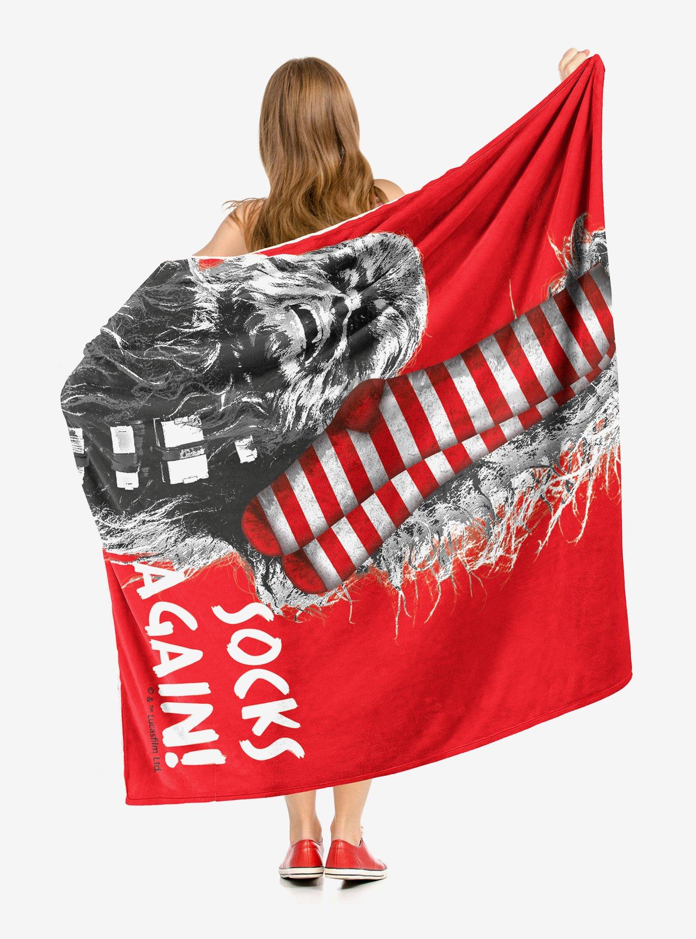 Star Wars Socks Again Throw Blanket, , alternate