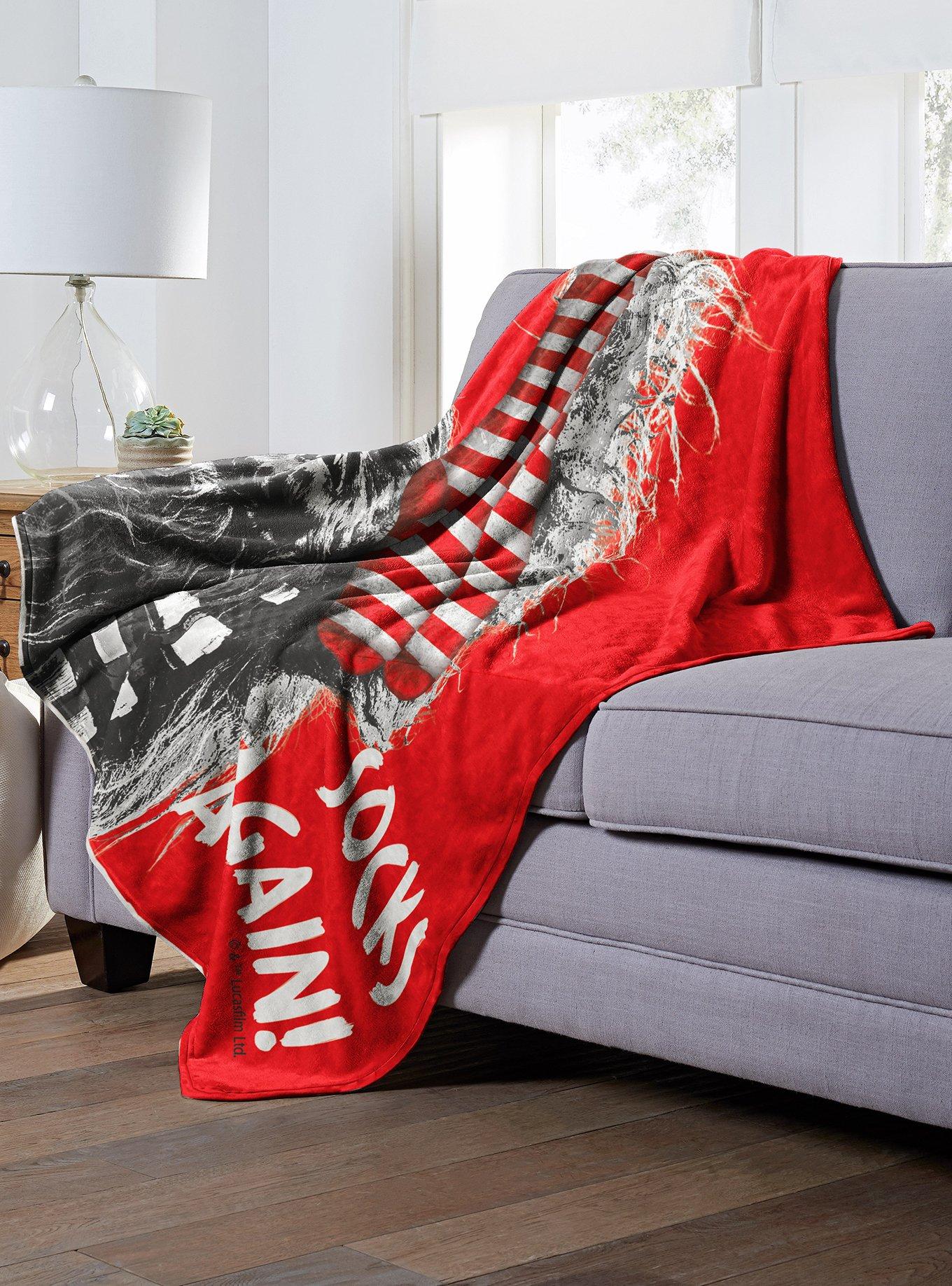 Star Wars Socks Again Throw Blanket, , alternate