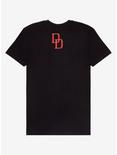 Marvel Daredevil Rain Boyfriend Fit Girls T-Shirt, MULTI, alternate