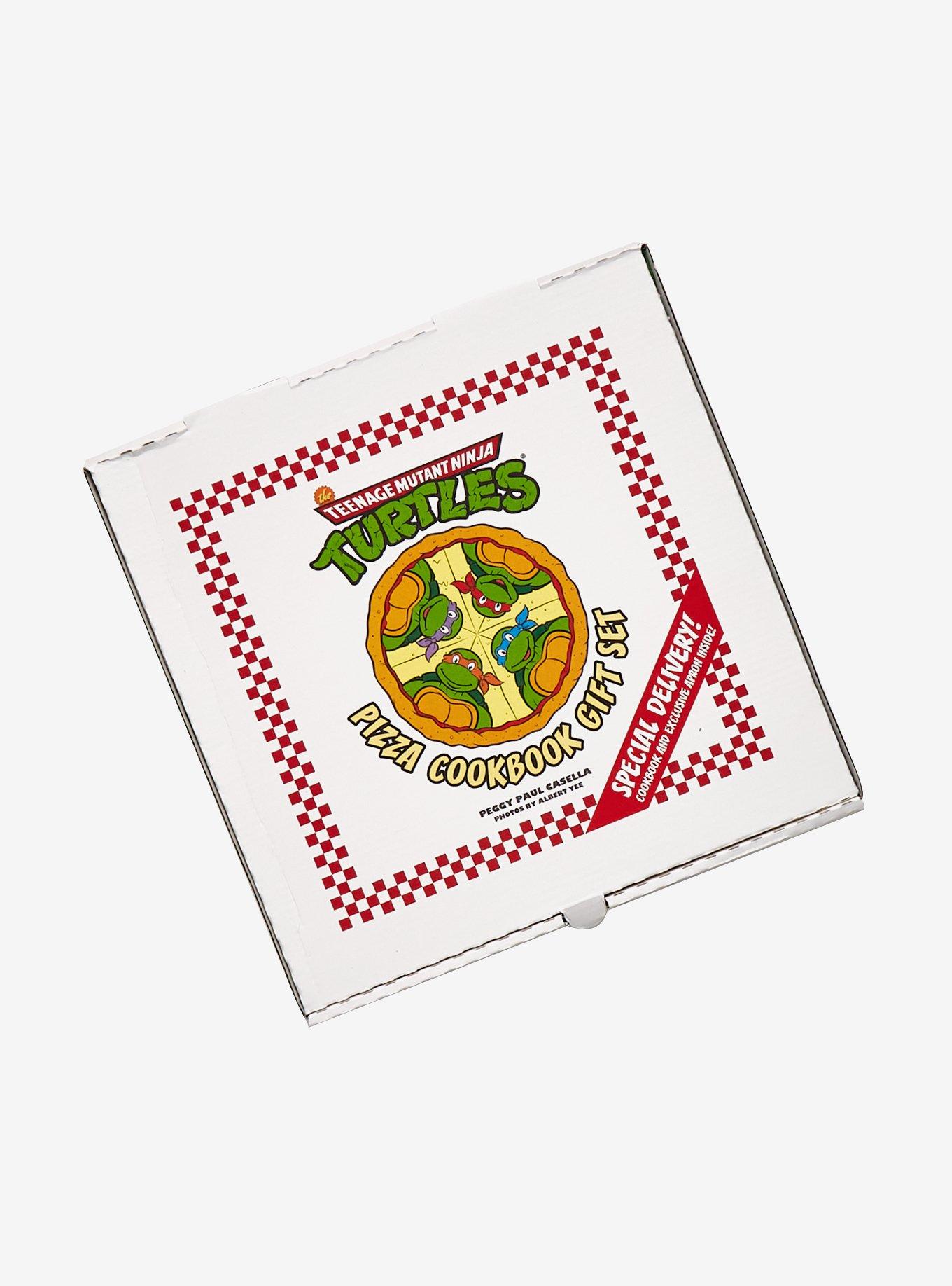 Teenage Mutant Ninja Turtles Pizza Apron & Cookbook Gift Set, , alternate