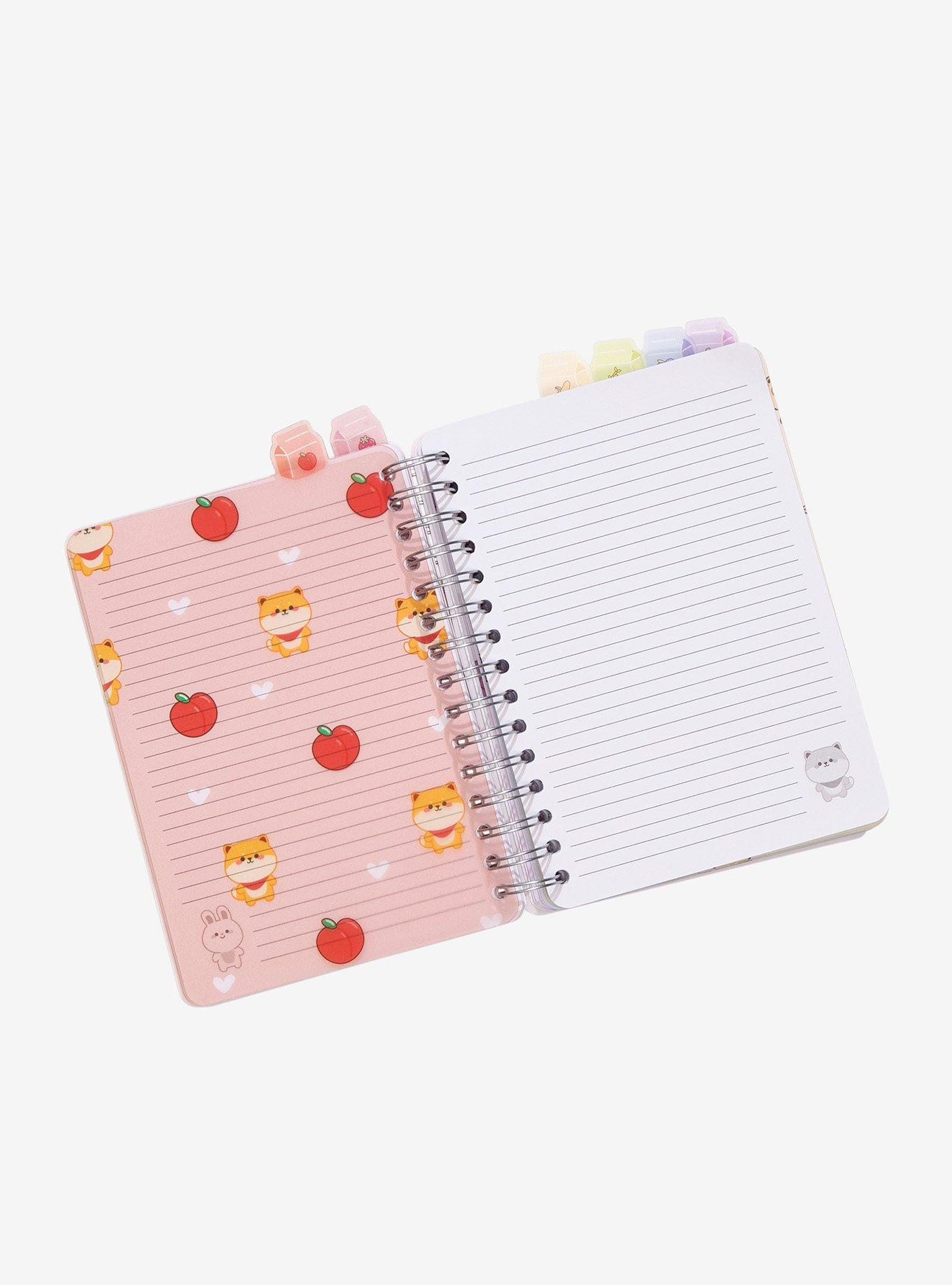 Kawaii Milk Cartons Tabbed Journal, , alternate
