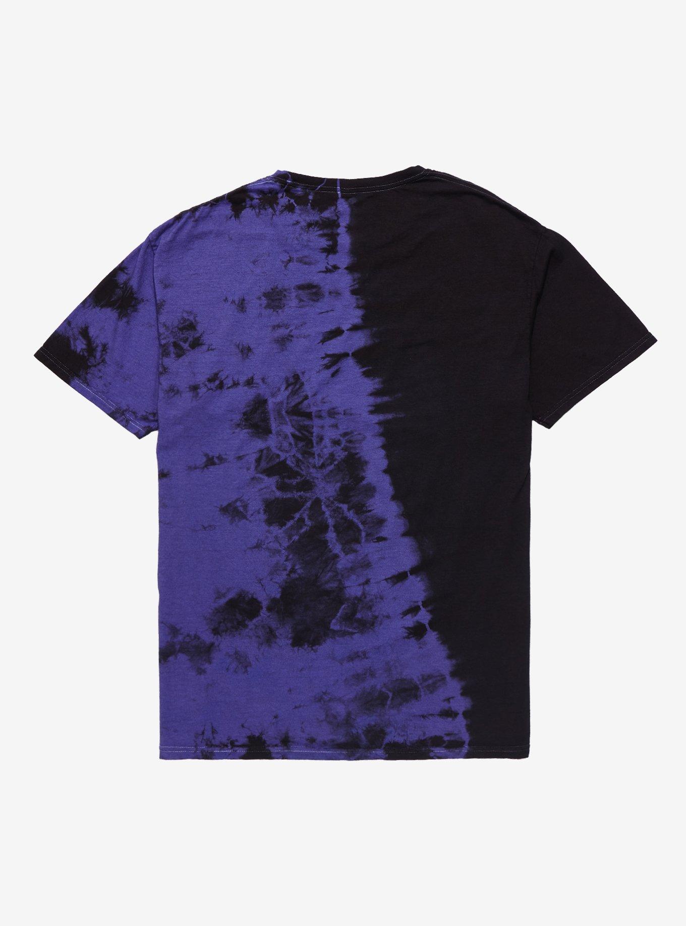 Halloween Collage Tie-Dye T-Shirt, MULTI, alternate