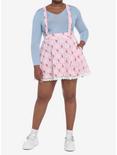 My Melody Plaid & Lace Suspender Skirt Plus Size, MULTI, alternate