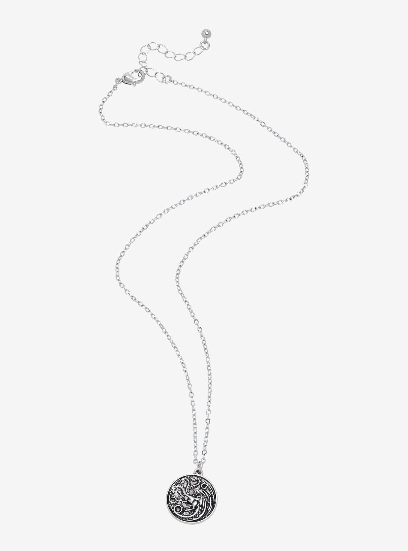Game of Thrones: House of the Dragon Targaryen Replica Pendant Necklace - BoxLunch Exclusive , , alternate