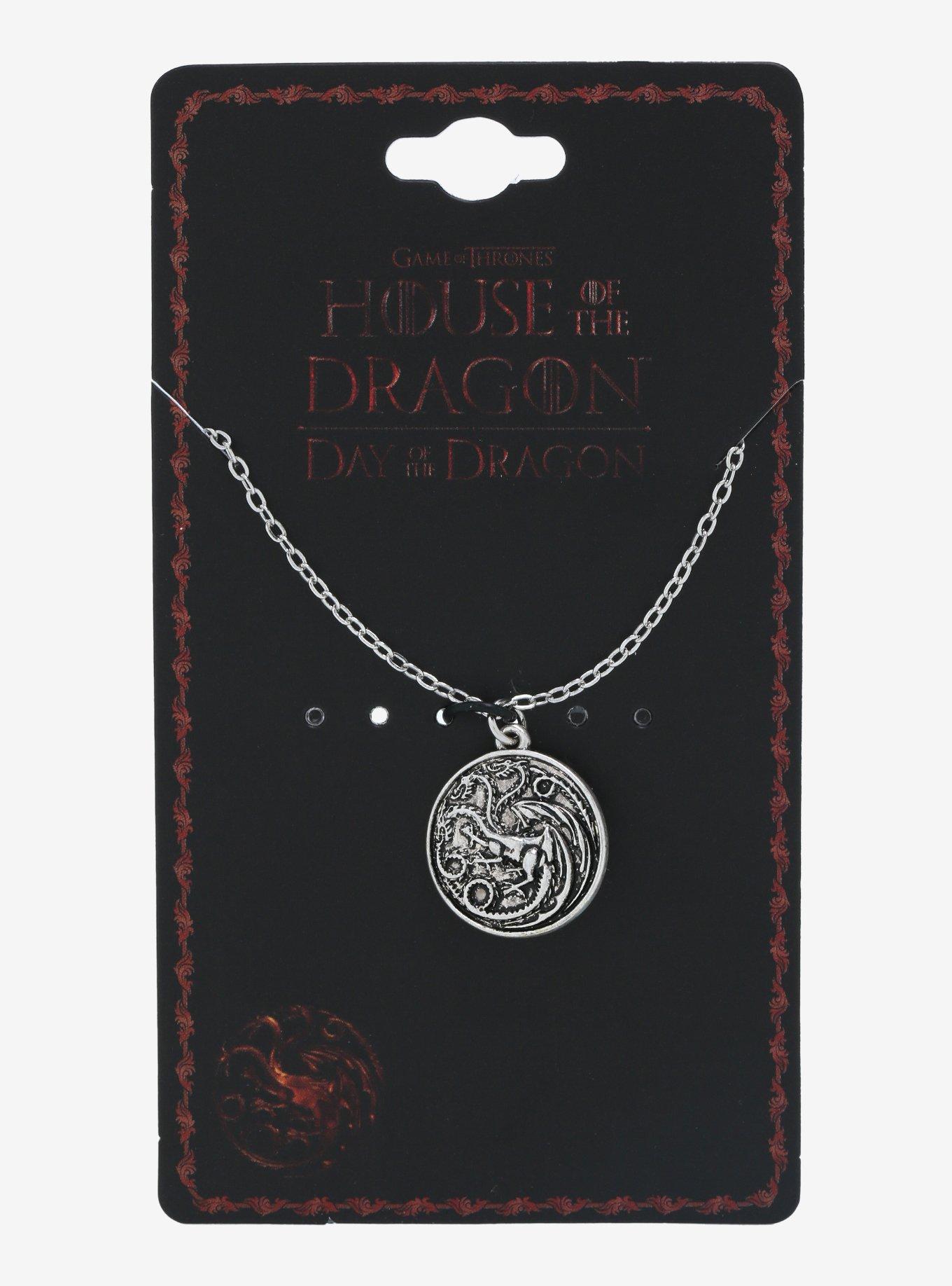 Game of Thrones: House of the Dragon Targaryen Replica Pendant Necklace - BoxLunch Exclusive , , alternate