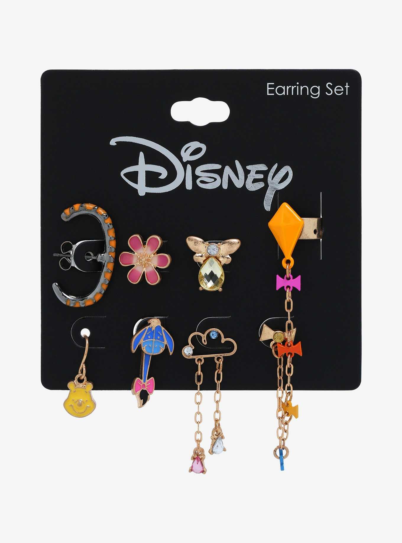 Disney Winnie the Pooh Mix & Match Earring Set - BoxLunch Exclusive, , hi-res