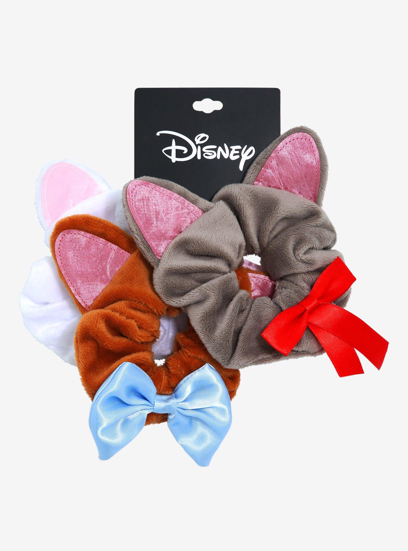 Disney The Aristocats Marie, Toulouse, and Berlioz Scrunchy Set - BoxLunch Exclusive, , alternate