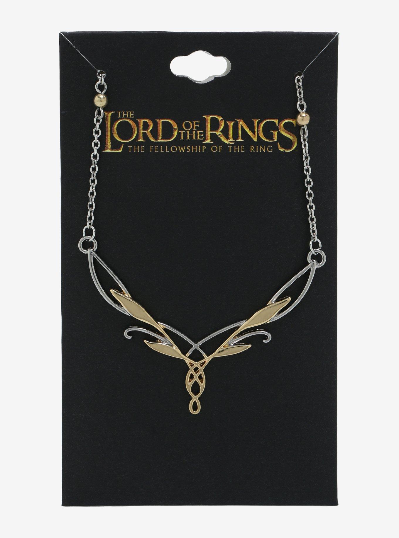 The Lord of the Rings Elven Necklace - BoxLunch Exclusive, , alternate