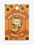 Honey Bee Axolotl Enamel Pin, , alternate