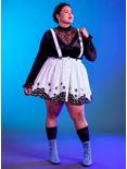 Her Universe Studio Ghibli Spirited Away Soot Sprites Star Candy Suspender Skirt Plus Size, MULTI, alternate