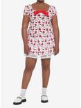 Hello Kitty Apple Stripe Skimmer Top Plus Size, MULTI, alternate