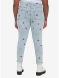 Hello Kitty Icons Mom Jeans Plus Size, LIGHT WASH, alternate
