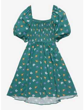 Her Universe Disney Aladdin Icons Allover Print Smocked Dress - BoxLunch Exclusive, , hi-res