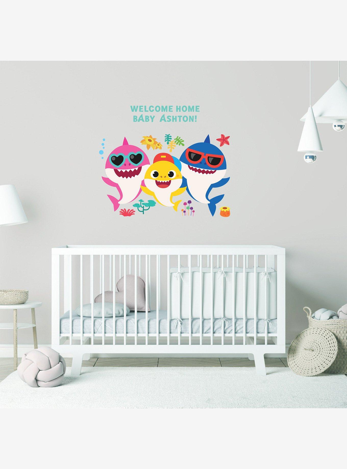 Baby Shark Peel & Stick Giant Wall Decals, , alternate