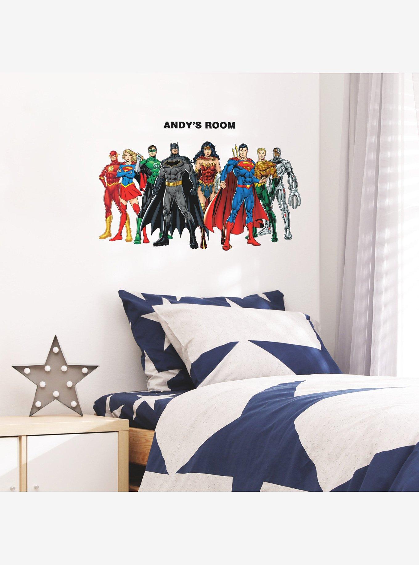 DC Comics Justice League Peel & Stick Giant Wall Decals, , alternate