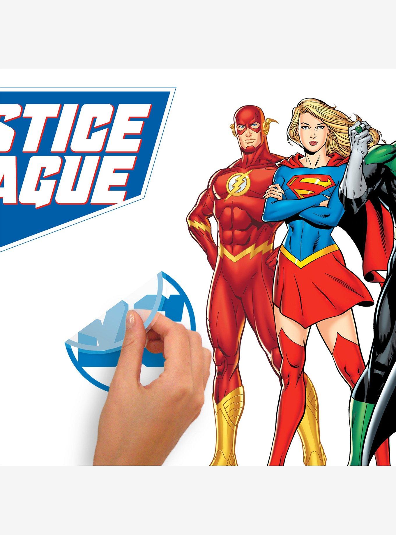 DC Comics Justice League Peel & Stick Giant Wall Decals, , alternate