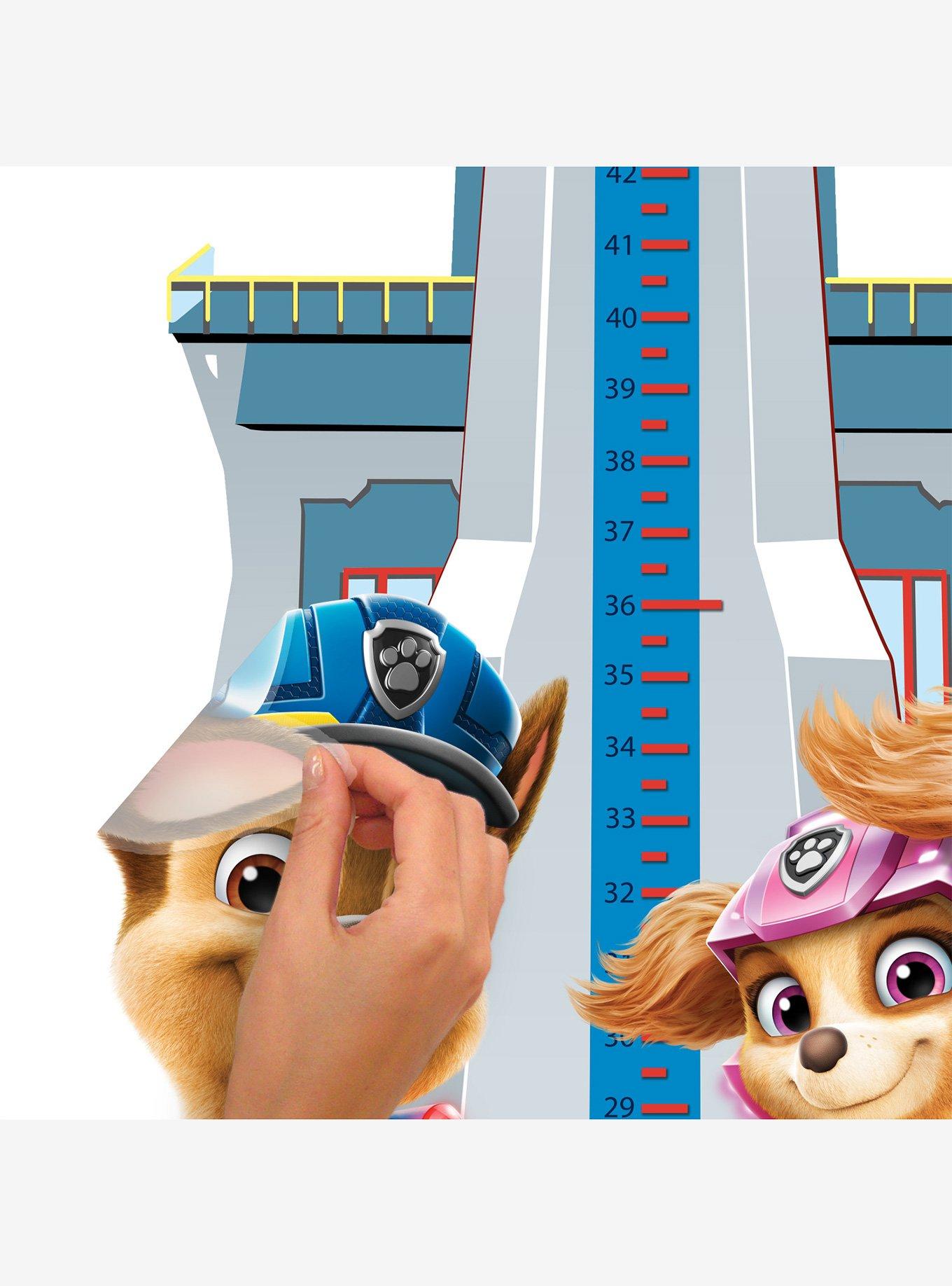Paw Patrol Growth Chart Peel & Stick Wall Decals