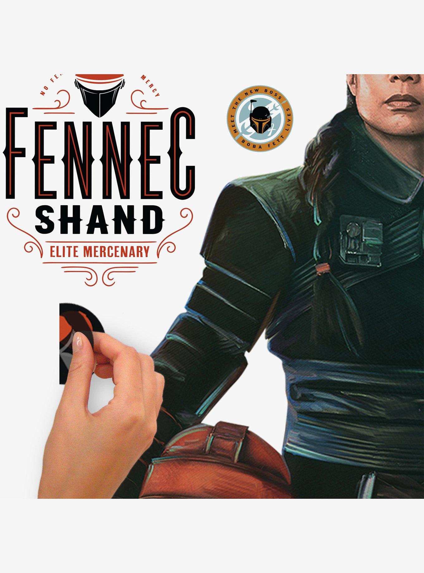 Star Wars The Book of Boba Fett Fennec Shand Peel & Stick Giant Wall Decals, , alternate