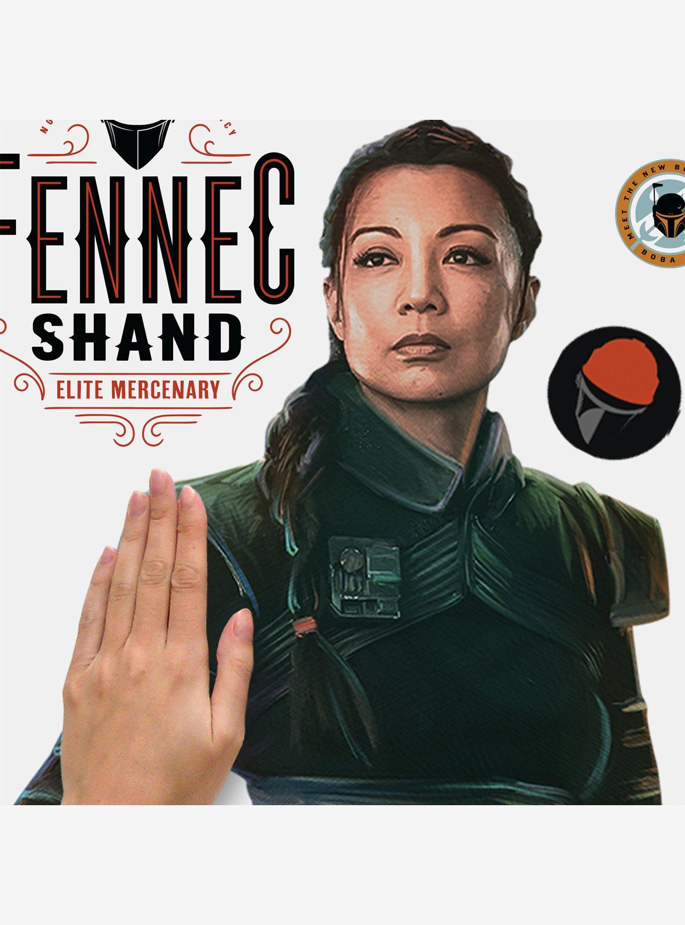 Star Wars The Book of Boba Fett Fennec Shand Peel & Stick Giant Wall Decals, , alternate