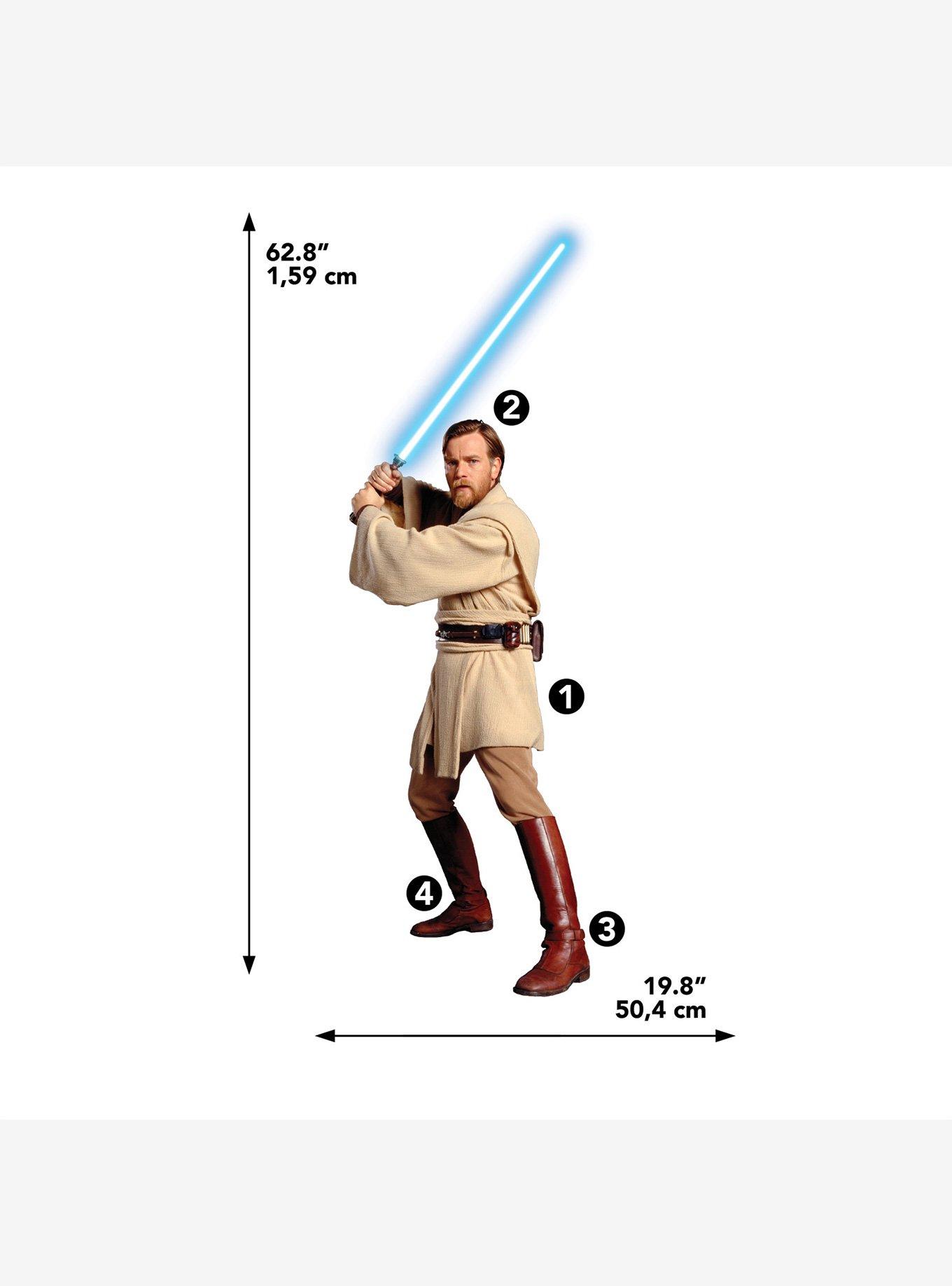 Star Wars Classic Obi-Wan Peel & Stick Giant Wall Decals, , alternate