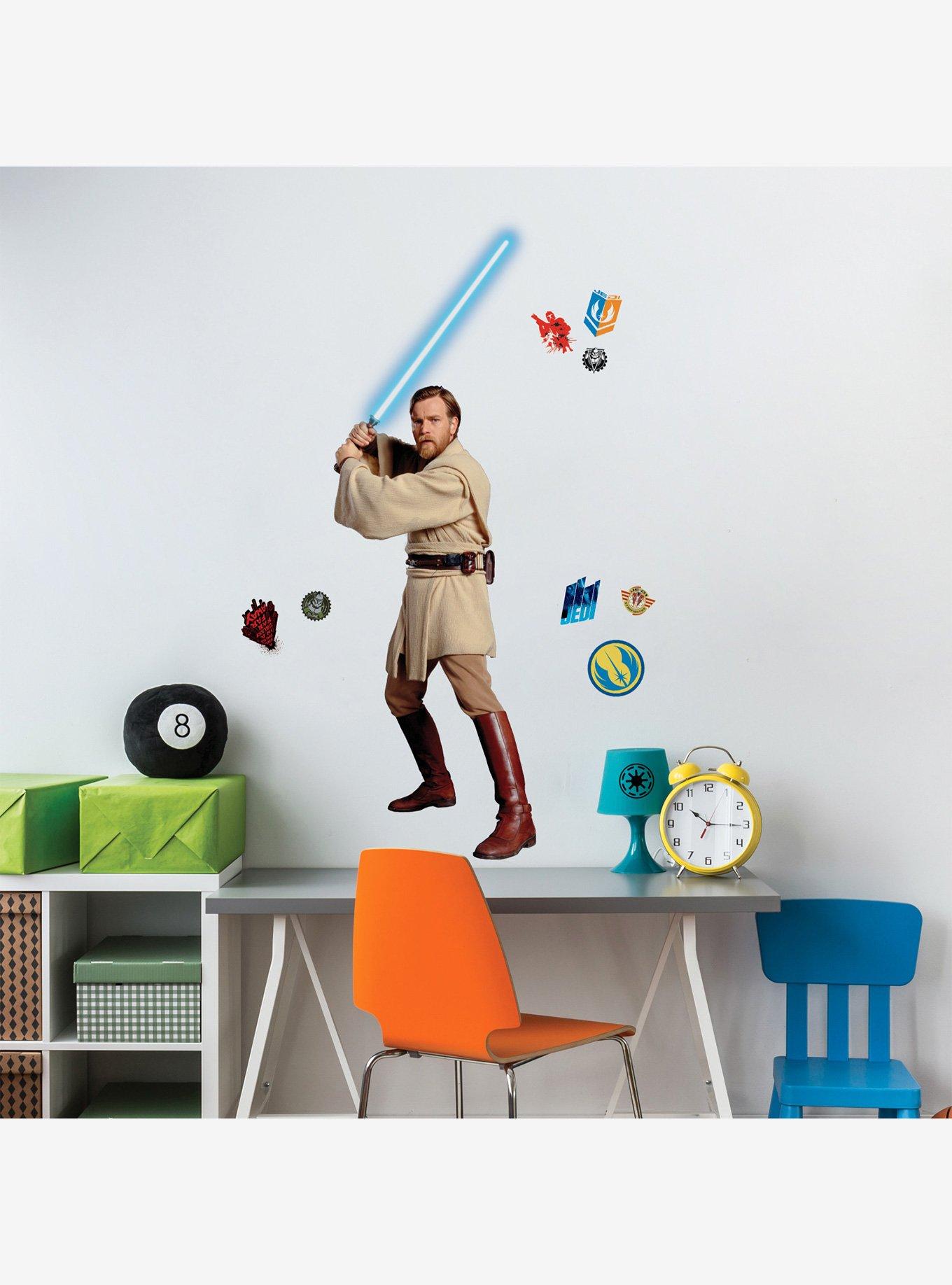Star Wars Classic Obi-Wan Peel & Stick Giant Wall Decals, , alternate
