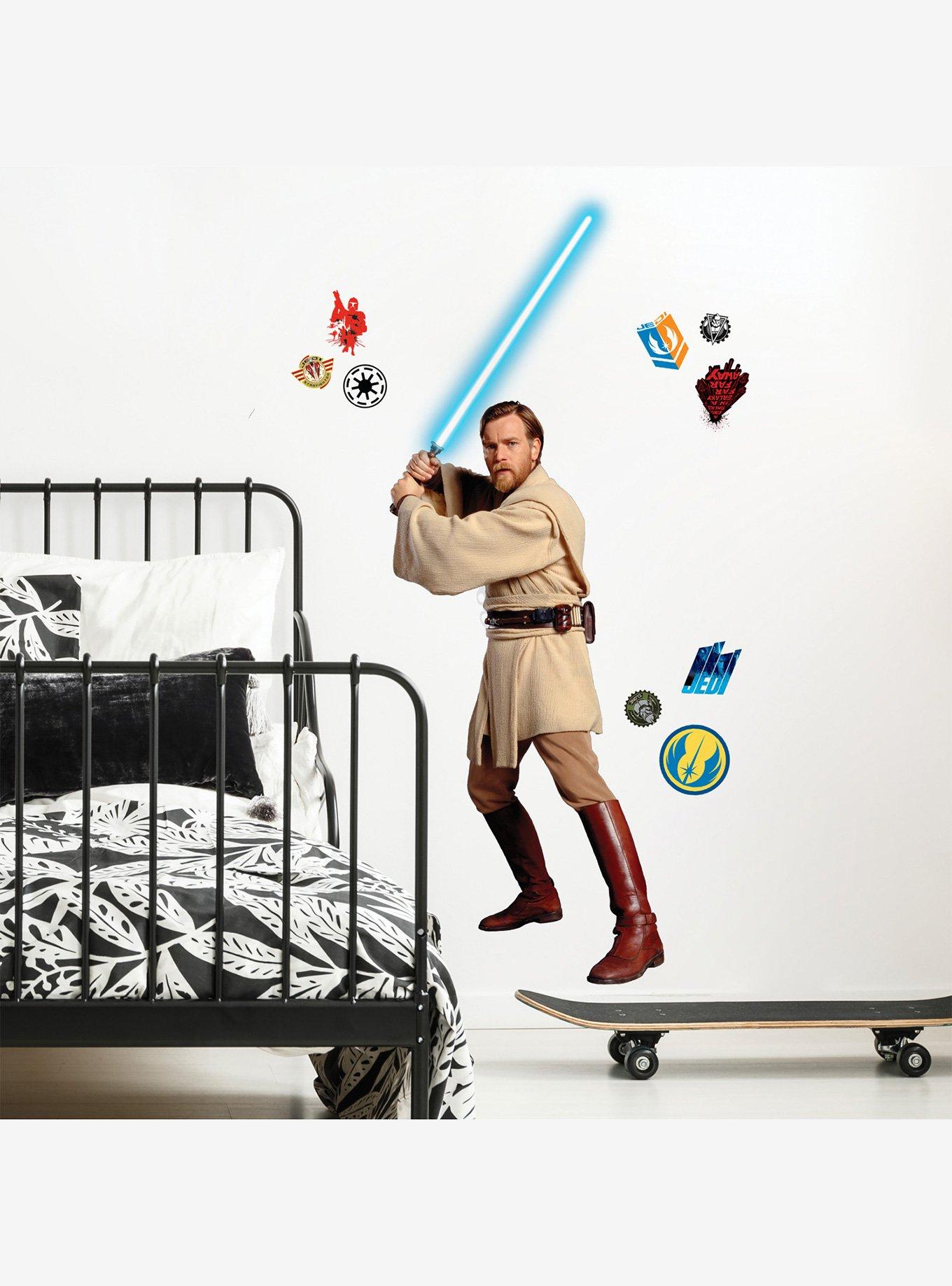 Star Wars Classic Obi-Wan Peel & Stick Giant Wall Decals, , alternate