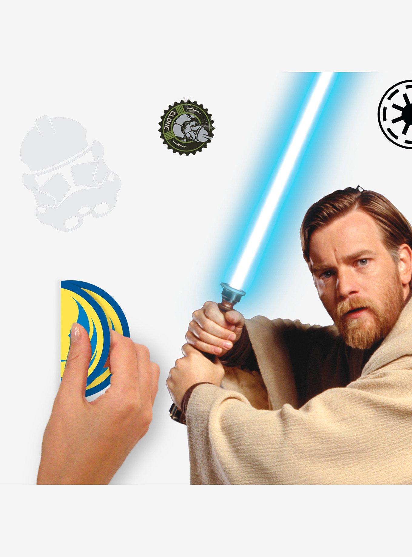 Star Wars Classic Obi-Wan Peel & Stick Giant Wall Decals, , alternate
