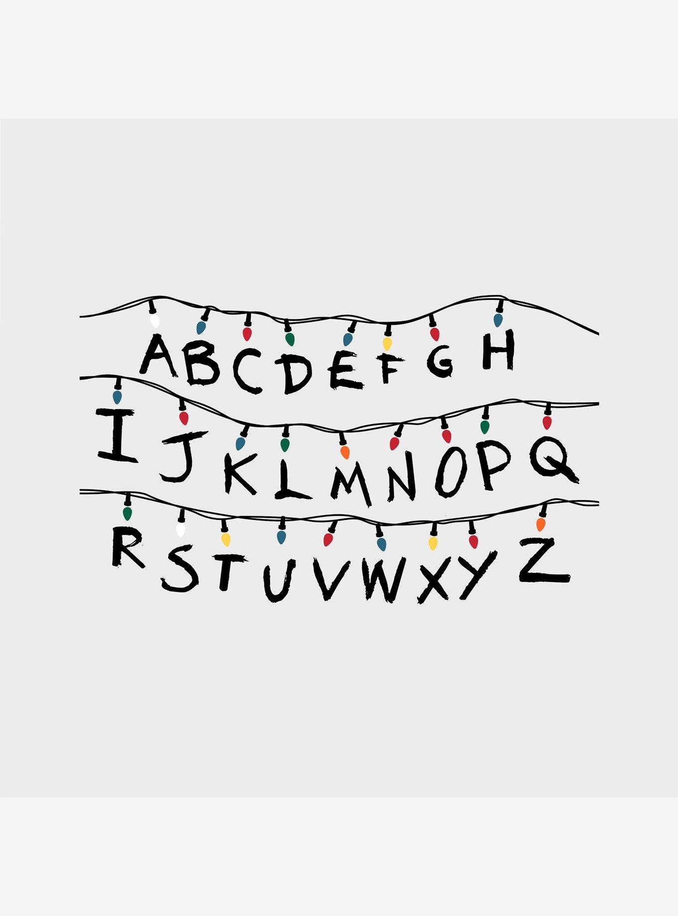 Stranger Things Christmas Light Peel & Stick Giant Wall Decals, , alternate